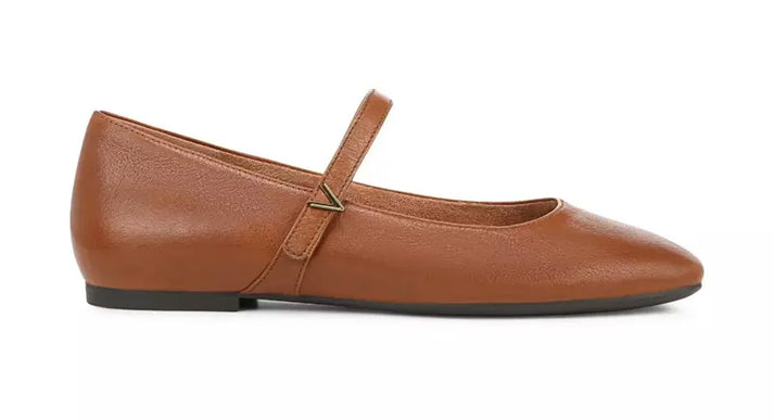 Vionic Alameda Tan Mary Jane Flat Slip-on Shoe Women's sizes 5-11/NEW!!! MEDIUM