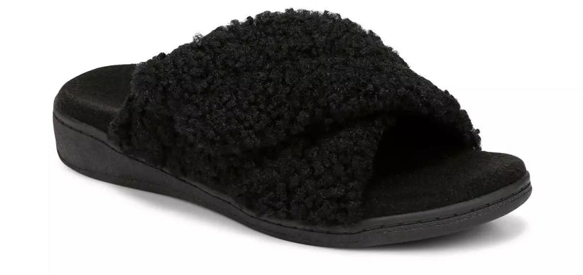 Vionic Relax II Black Mule Slipper Slip-On Arch Support Women sizes 5-13/NEW!!