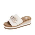 Yellow Box Alora Bone Wedge Slide Sandal Women's sizes 6-10/NEW!!!