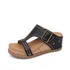 Yellow Box Andreas Black Wedge Slide Sandal Women's sizes 6-10/NEW!!!