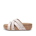 Yellow Box Bernice Ivory Wedge Slide Sandal Women's sizes 6-10/NEW!!!