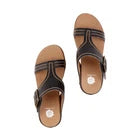 Yellow Box Andreas Black Wedge Slide Sandal Women's sizes 6-10/NEW!!!