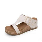Yellow Box Andreas Ivory Wedge Slide Sandal Women's sizes 6-10/NEW!!!