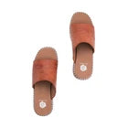 Yellow Box Ayama Tan Wedge Slide Sandal Women's sizes 6-10/NEW!!!