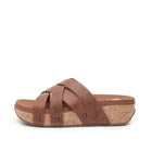 Yellow Box Bernice Tan Wedge Slide Sandal Women's sizes 6-10/NEW!!!
