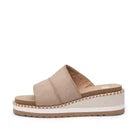 Yellow Box Ayama Taupe Wedge Slide Sandal Women's sizes 6-10/NEW!!!