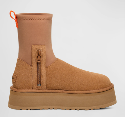 UGG Classic Dipper Chestnut Zip Boot/Booties Women's US sizes 5-12/NEW!!!