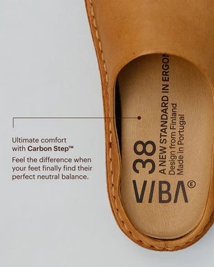 VIBAe SAINT TROPEZ Fawn Tan Leather Sandal EU Unisex sizes W6/36-M15/48 NEW