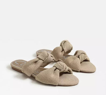Circus by Sam Edelman Marissa Burlap Natural Sandal Women's US sizes 6-10 NEW!!