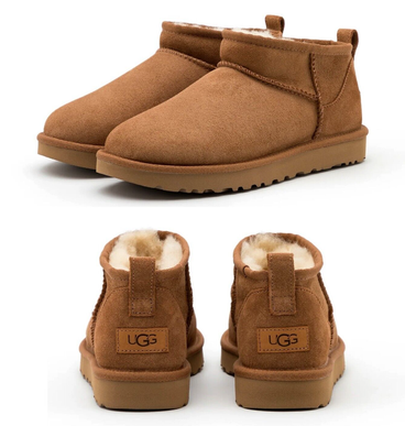 UGG Classic Ultra Mini Chestnut Boot Bootie Women's US sizes 5-11/NEW!!