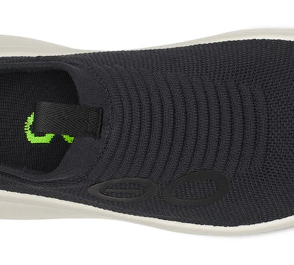 OOFOS OOmy Zen Chalk Black Shoes Sneakers Womens Sizes W6-W11 NEW