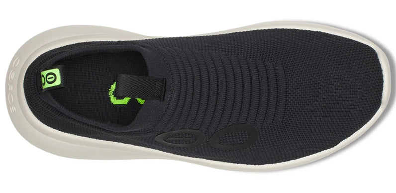 OOFOS OOmy Zen Chalk Black Shoes Sneakers Womens Sizes W6-W11 NEW