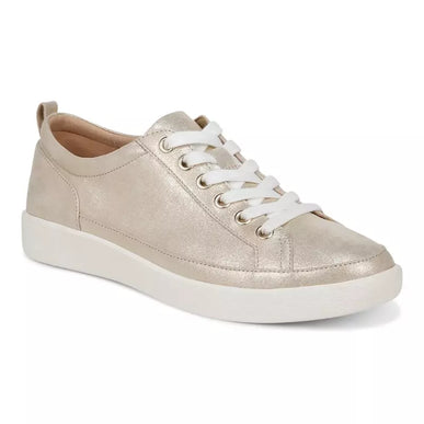 Vionic Winny Gold Metallic Leather Sneaker Women's sizes 5-12/NEW!!