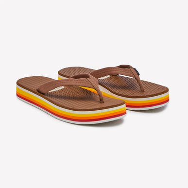 Hari Mari Flip Flops Womens Dunes Sunset Acorn US Sizes 6-11 NEW