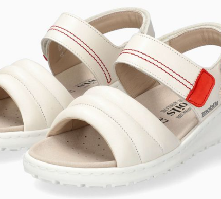 Mephisto Mobils Berenyce Off White Ankle Stap Sandal Women's Sizes 36-41 NEW!!!