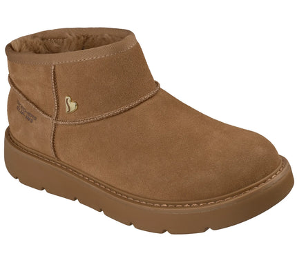 Skechers Slip-ins: Keepsakes Cozy - Cozy Mini Chestnut Bootie Women sizes 6-11
