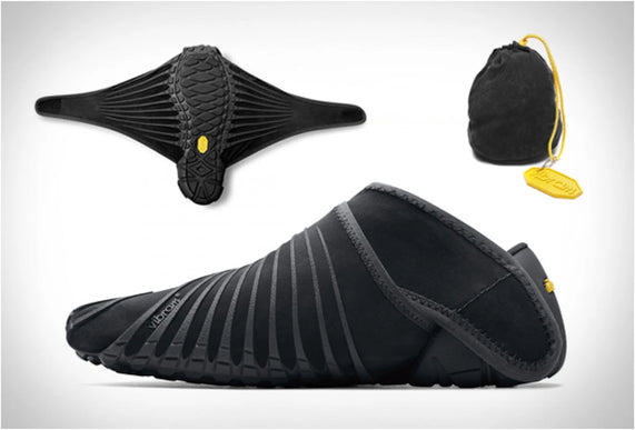 Vibram Furoshiki Evo Murbled Black Wrap Shoes Women's Sizes EU 36-42 NEW!!!