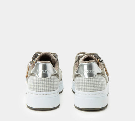 Alegria Averie Houndstooth Grey Leather Shoe Loafer Womens sizes 35-42 NEW