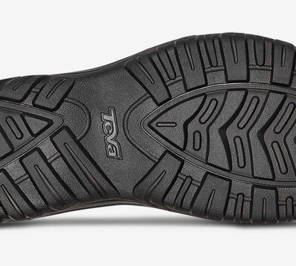 Teva Hudson Dark Dull Grey  Strappy Sandal Men's US Sizes 7-15 NIB