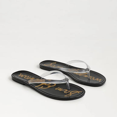 Sam Edelman Dean Jelly Clear Toe Post Sandal Women's US sizes 5-11/NIB