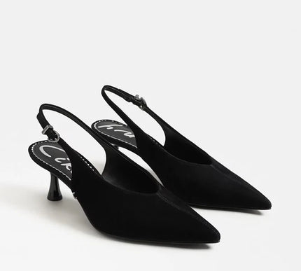 Circus by Sam Edelman Fawn Slingback Black Pump Women's sizes 6-11/ NEW!!