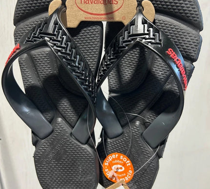 Havaianas Power 2.0 Black Sandal Men EU sizes 39/40-45/46 NEW!!!