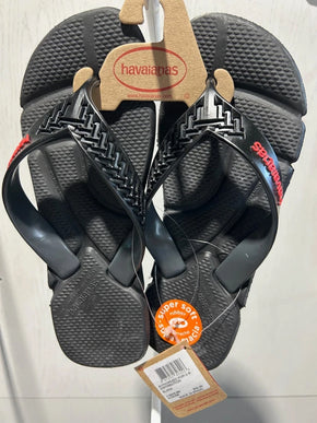 Havaianas Power 2.0 Black Sandal Men EU sizes 39/40-45/46 NEW!!!
