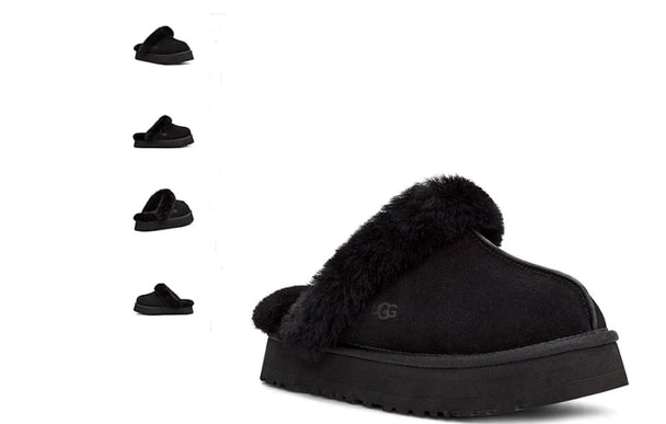 UGG Disquette Black Slide Slipper Sandal Women's US sizes 5-13-NEW