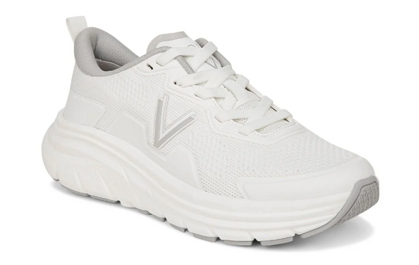 Vionic Walk Max White Lace Up Sneaker Shoe Women's US sizes 5-12 NEW!!! WIDE