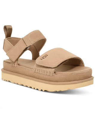 UGG Goldenstar Sand Suede Platform Sandal Women's US sizes 5-12/NEW!!!