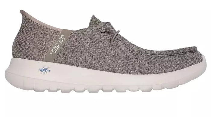 SKECHERS Go Walk Max-Halycon Taupe Slip-ins Sneaker Men's sizes 7-14/NEW!!