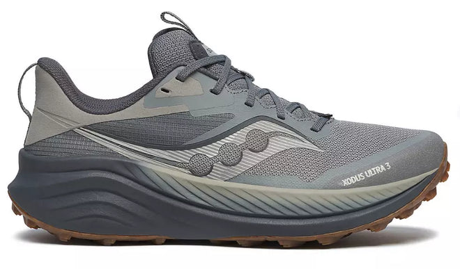 Saucony Xodus Ultra 3 Cinder/Shadow Trail Running Shoe Men's US Sizes 7-15 NEW!!