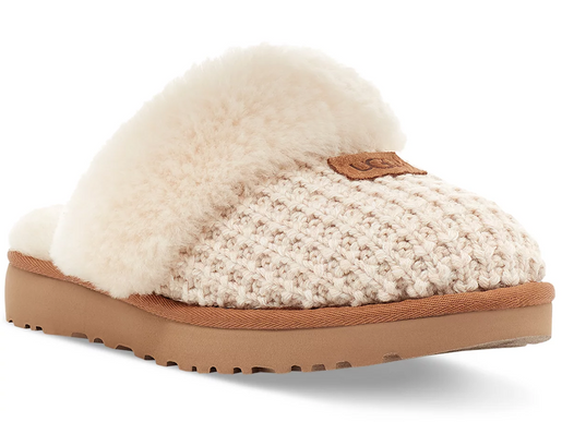 UGG Cozy Knit Cream Shearling Slippers Women's US sizes 5-12/NEW!!!