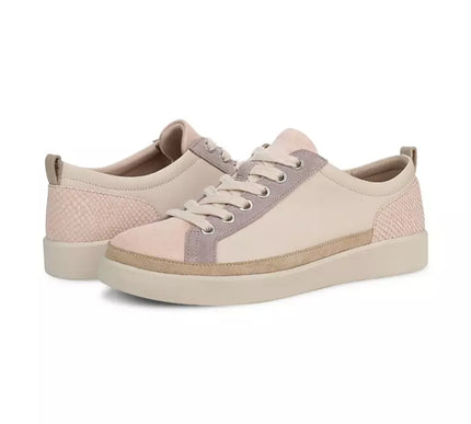 Vionic Winny Parchment Leather Snake Gold Sneaker Women's sizes 5-11/NEW!!
