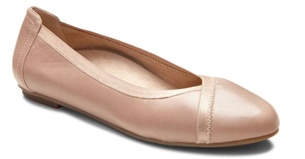 Vionic Caroll Ballet Flat Tan Comfort Shoe Women's sizes 5-11 NEW!!!!