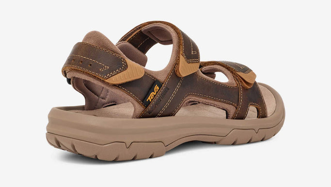 Teva Langdon Honey Brown Strappy Sandal Men's US Sizes 7-15 NIB