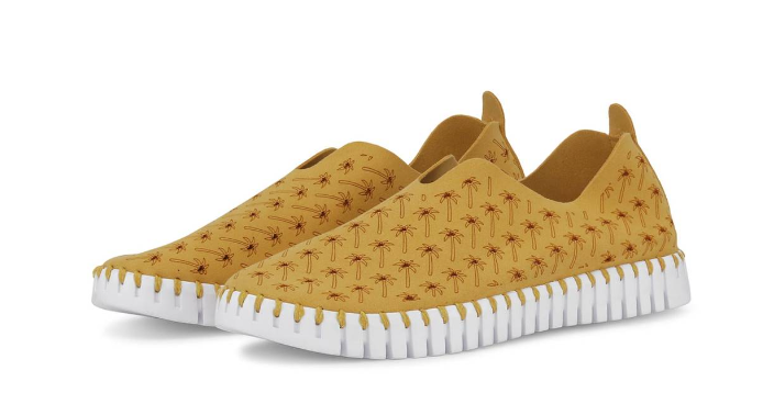 Ilse Jacobsen TULIPU 0007 Golden Rod Slip-on Flat Women's EU sizes 36-41