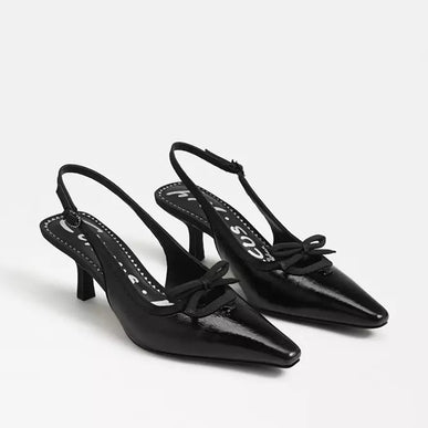 Circus by Sam Edelman Cassidy Black Patent Slingback Women's sizes 6-11/ NEW!!