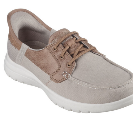 SKECHERS Slip-ins On the Go Flex-Palmilla Taupe Slip-on Women's sizes 5-12/NEW!!