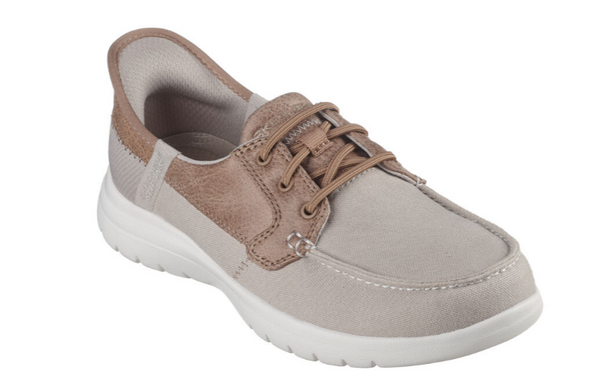 SKECHERS Slip-ins On the Go Flex-Palmilla Taupe Slip-on Women's sizes 5-12/NEW!!