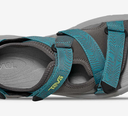 Teva Grandview Max Sandal Dark Gull Grey-Larkspur Mens US Sizes 8-14 NIB
