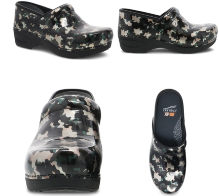 Dansko XP 2.0 Camo Patent Clog Women's EU/US sizes 36-42/6-12 NEW!!!