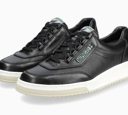 Mephisto Match Black Calf Comfort Walking Lace-up Shoe Mens US Sizes 6-1 5 NEW