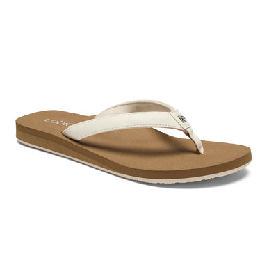Cobian Skinny Bounce 2 Cream Comfort Flip Flop Sandal Women's US Sizes 5-11 NEW!