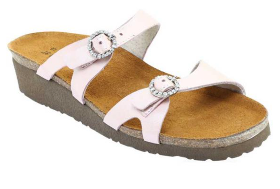 Naot Kate Pearl Rose 2 Strap Sandal Slide Women's sizes 35-42/NEW!!!