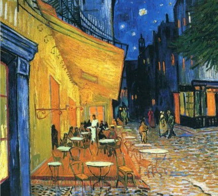 Vincent van Gough "Cafe Terrace at Night" 11x14 Color Gloss Print