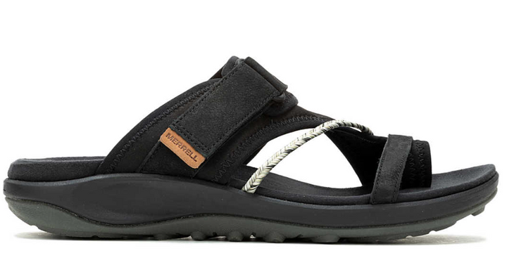 Merrell Terran 4 Post Wrap Black Comfort Sandal Women's sizes 5-11/NEW!!!