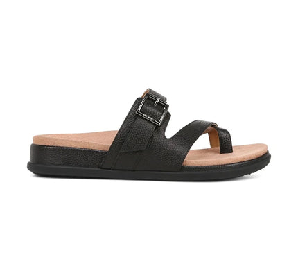 Vionic Carmela Black Leather Sandal Women's sizes 5-11/NEW!!!