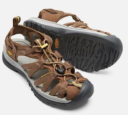 Keen Whisper Coffee Liqueur/Keen Yellow Sport Sandal Women's sizes 5-11/NEW!!!