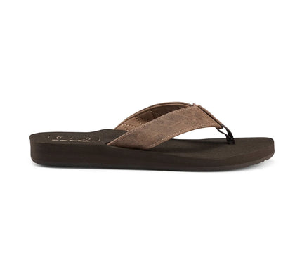Cobian Floater 2 Mocha w Arch Support Toe Post Sandal Men's US Sizes 8-15 NEW!!!